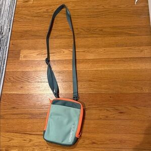 lululemon athletica Teal and Coral Belt Bag